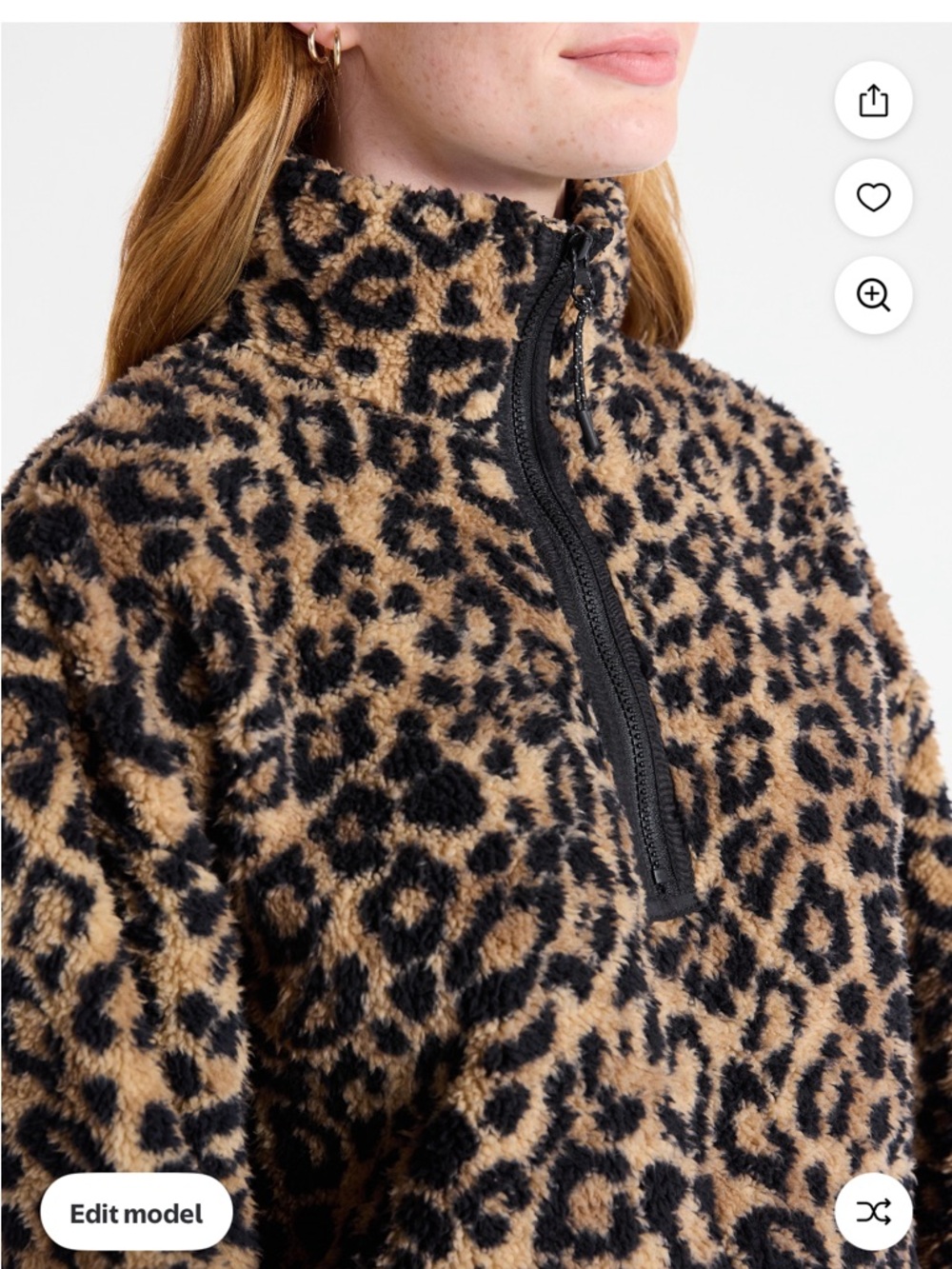 No Boundaries Plush Half-Zip Pullover